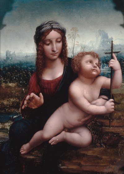 The Virgin of the Yarnwinder by Leonardo da Vinci